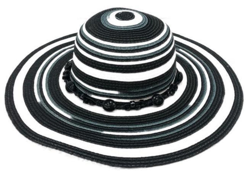 ‘Classy Black n White’ Limited Edition Floppy Hat