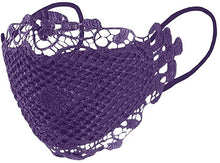 Load image into Gallery viewer, Purple Lace &#39;Couture Collection&#39; Face Mask