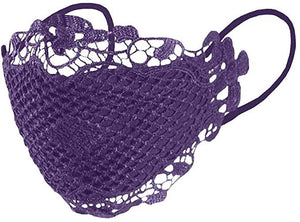 Purple Lace 'Couture Collection' Face Mask