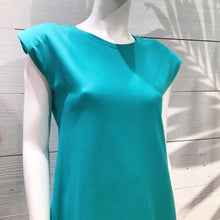 Load image into Gallery viewer, &#39;Chica&#39; Solid Shoulder Pad Mini Dress/Tunic