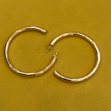 Load image into Gallery viewer, &#39;Khloe&#39; Thick Gold Plated Hoops