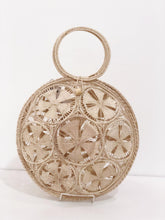 Load image into Gallery viewer, Natural &quot;Gaia&quot; Artisan Circular Bag
